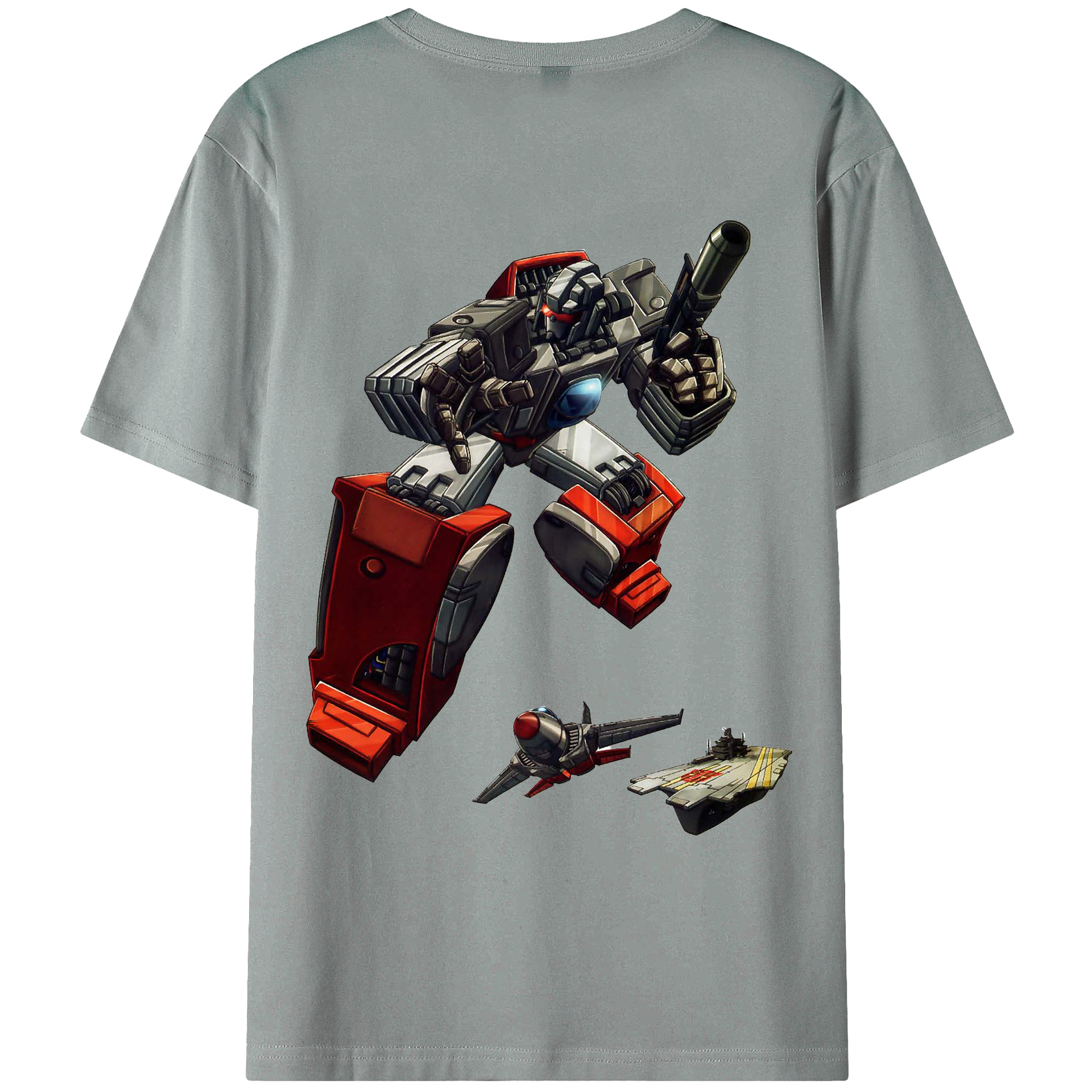 （画像用）  綿100％ メンズ半袖Tシャツ（バックプリント） 通気性